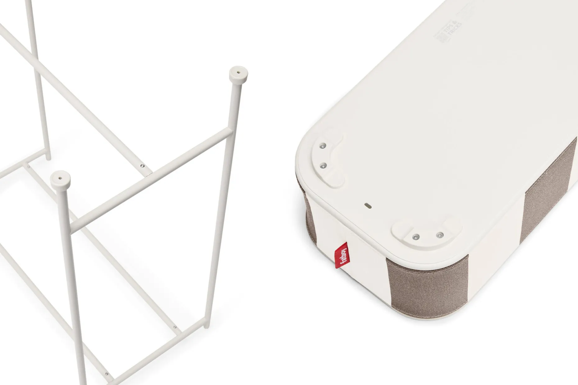 Adoreganizer Multifunctionele bijzettafel, bruin, 65.5x29x76.5 cm