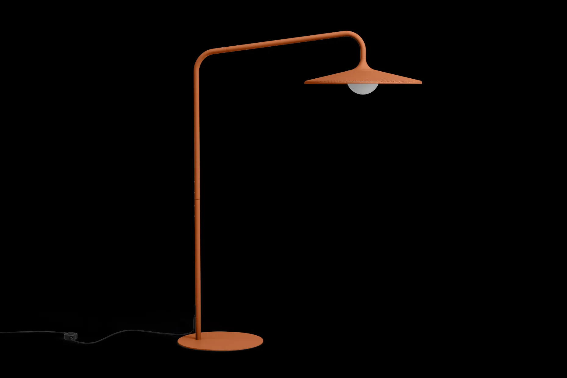 Archigrande Vloerlamp voor buiten, rood, 180x84x233 cm