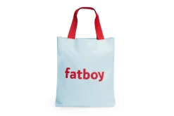 Baggy-Bag Katoenen tas, blauw, 61x55 cm
