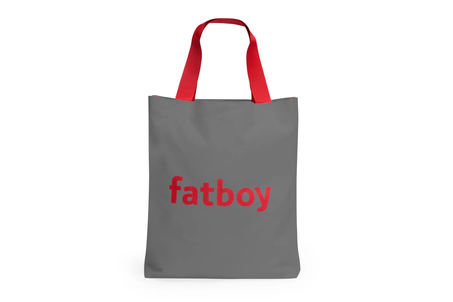 Baggy-Bag Katoenen tas, grijs, 61x55 cm