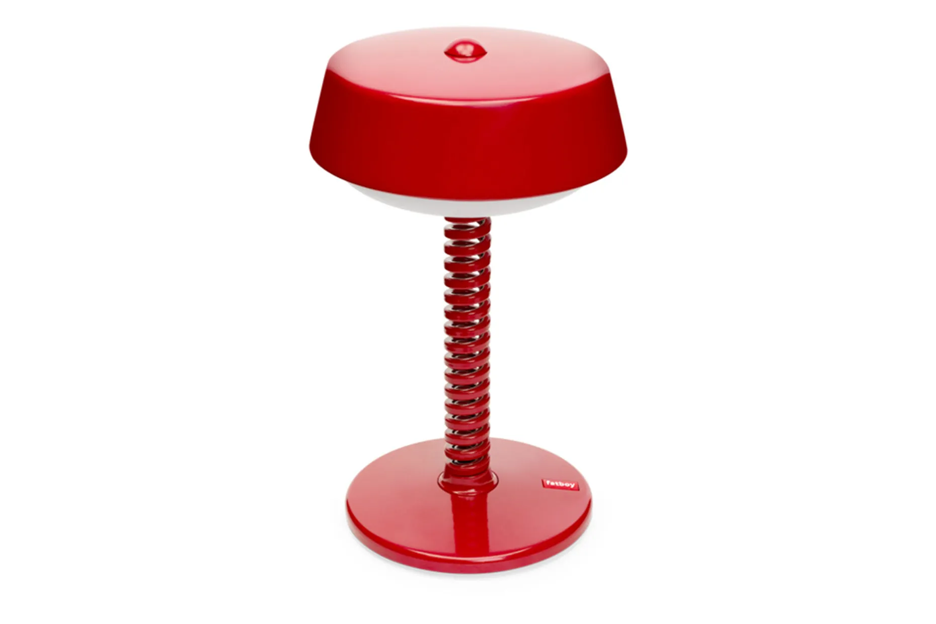 Bellboy Draadloze tafellamp, rood, 18x18x30 cm