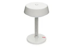 Bellboy Draadloze tafellamp, beige, 18x18x30 cm