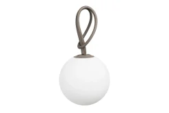 Bolleke Oplaadbare lamp, bruin, 20x20x20 cm