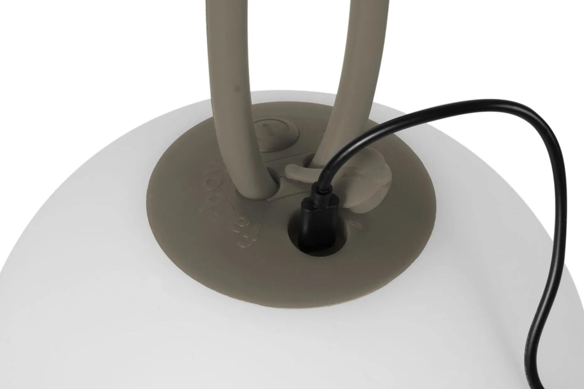 Bolleke Oplaadbare lamp, bruin, 20x20x20 cm