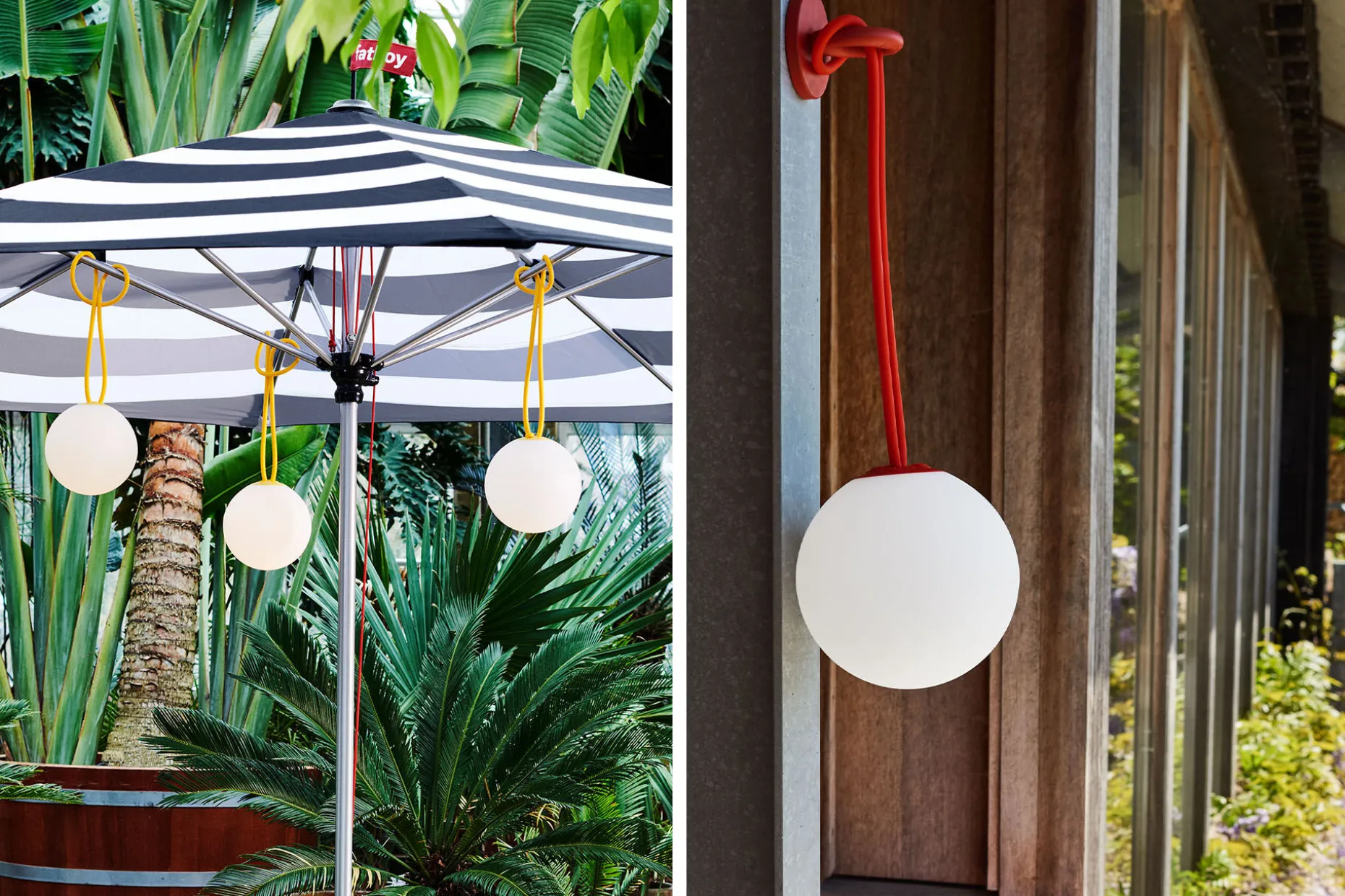 Bolleke Oplaadbare lamp, groen, 20x20x20 cm