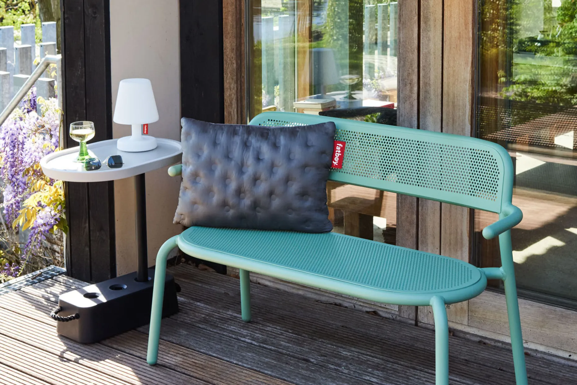 Brick Table Bijzettafel voor buiten, 56x39x63.5 cm