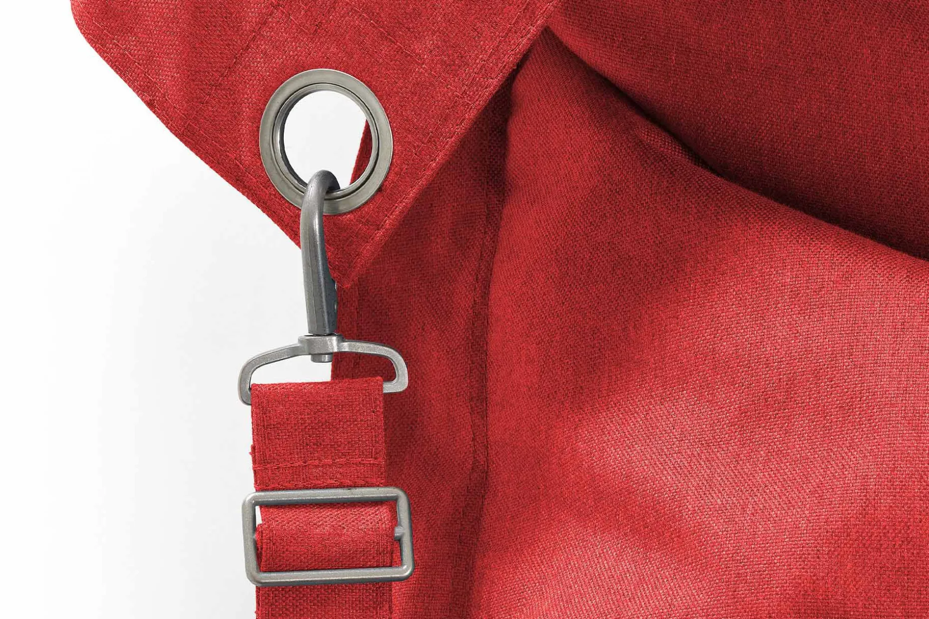 Buggle-Up Outdoor Buiten zitzak, rood, 132x185 cm
