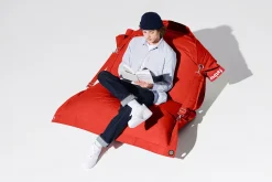 Buggle-Up Outdoor Buiten zitzak, rood, 132x185 cm