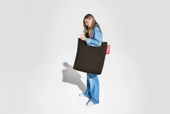 Carry-All-Bag Canvas canvas tas, grijs, 61x55 cm