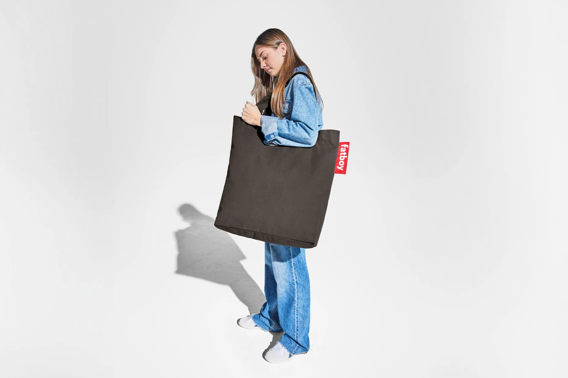 Carry-All-Bag Katoenen tas, 61x55 cm
