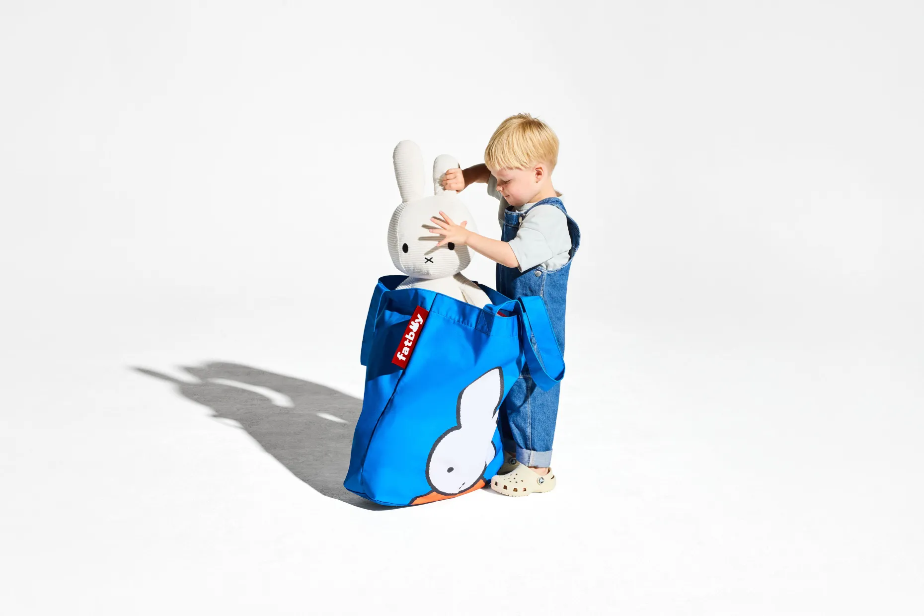 Carry-All-Bag x Miffy Nijntje tas, blauw, 57.5x55 cm