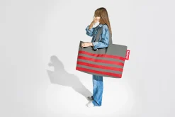Carry-Too-Much-Bag Canvas Grote canvas tas, grijs, 70x50 cm