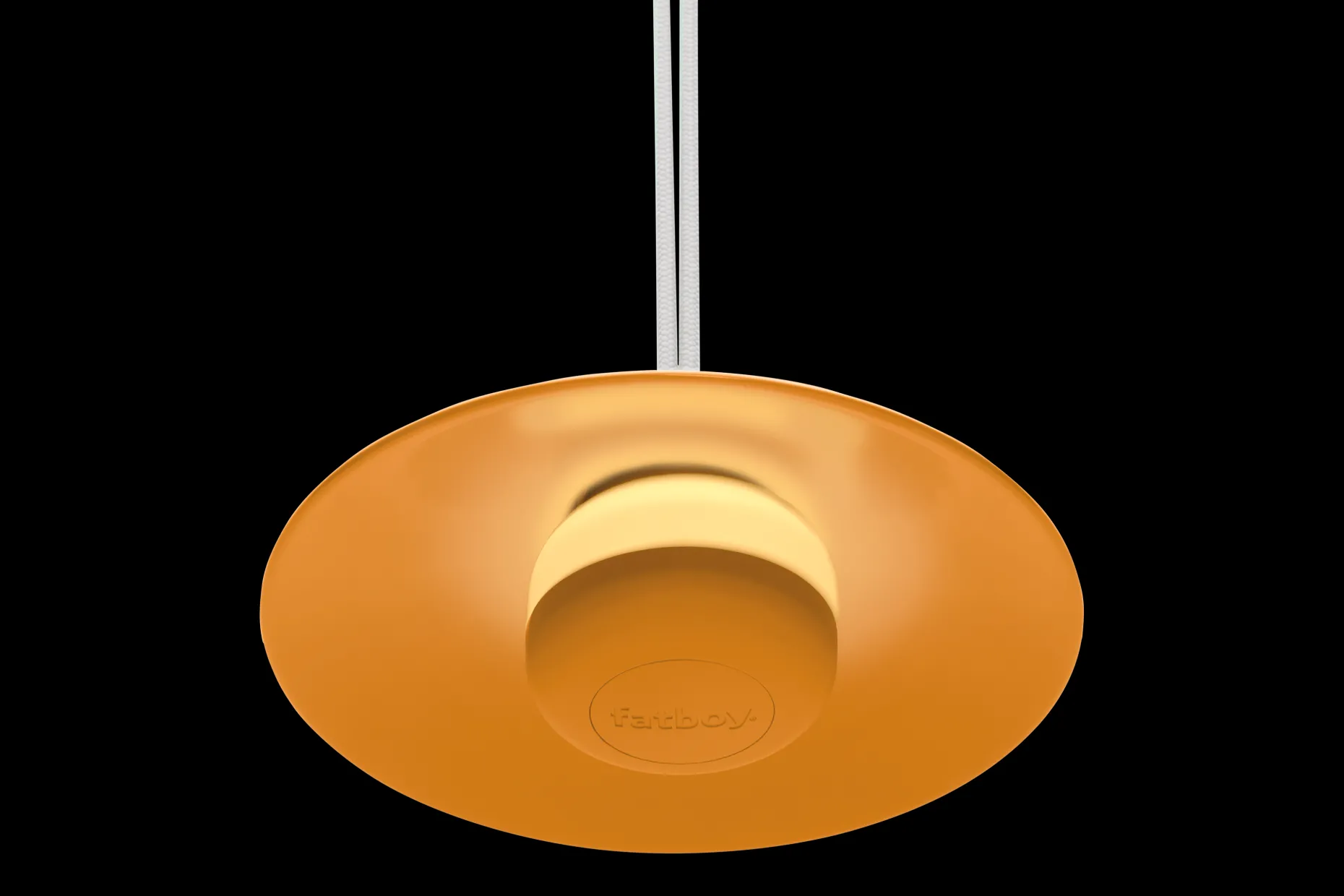 Chap-O Draadloze hanglamp, oranje, 15.5x15.5 cm