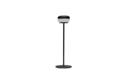 Cheerio Draadloze tafellamp, zwart, 8x8x25.8 cm