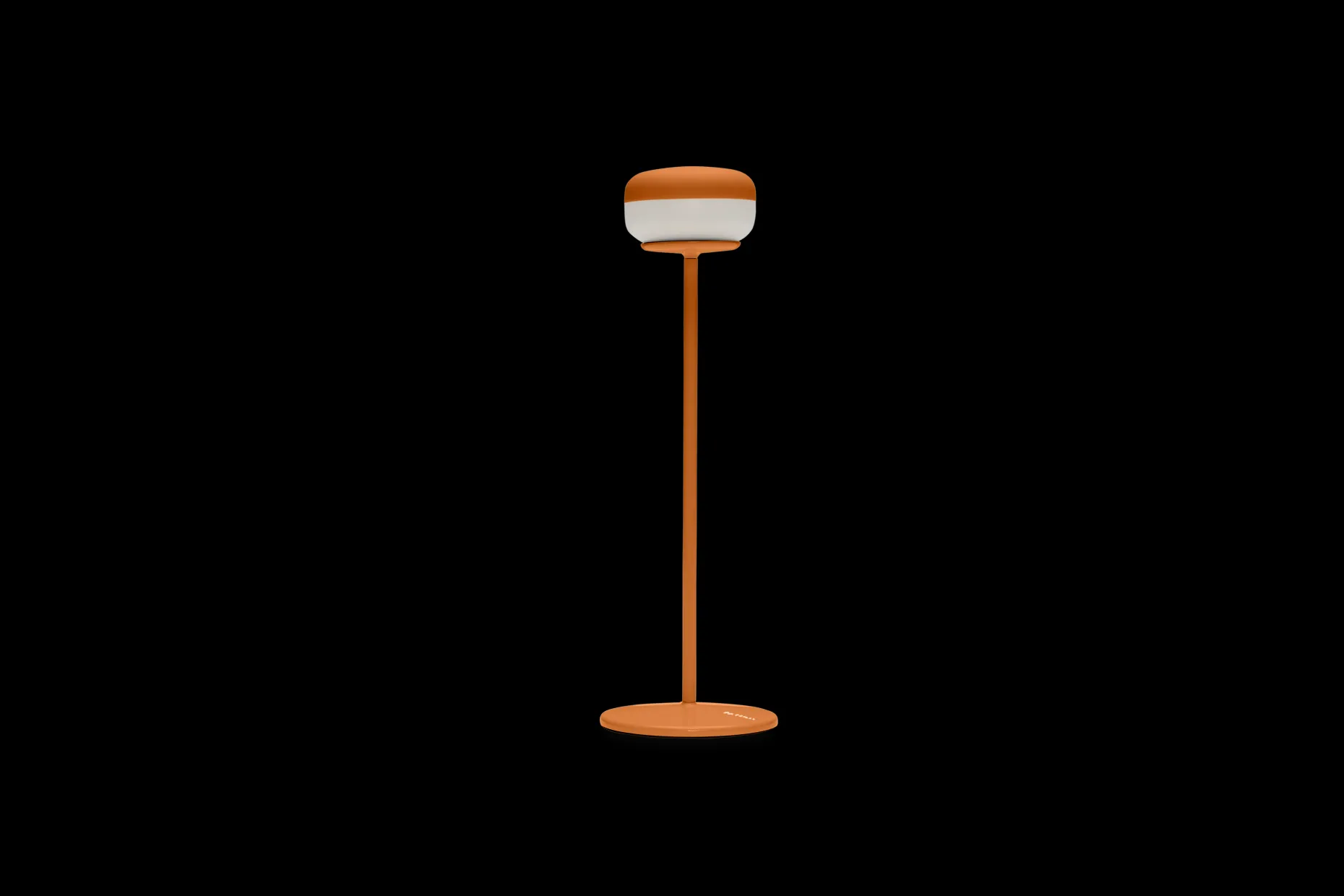 Cheerio Draadloze tafellamp, oranje, 8x8x25.8 cm