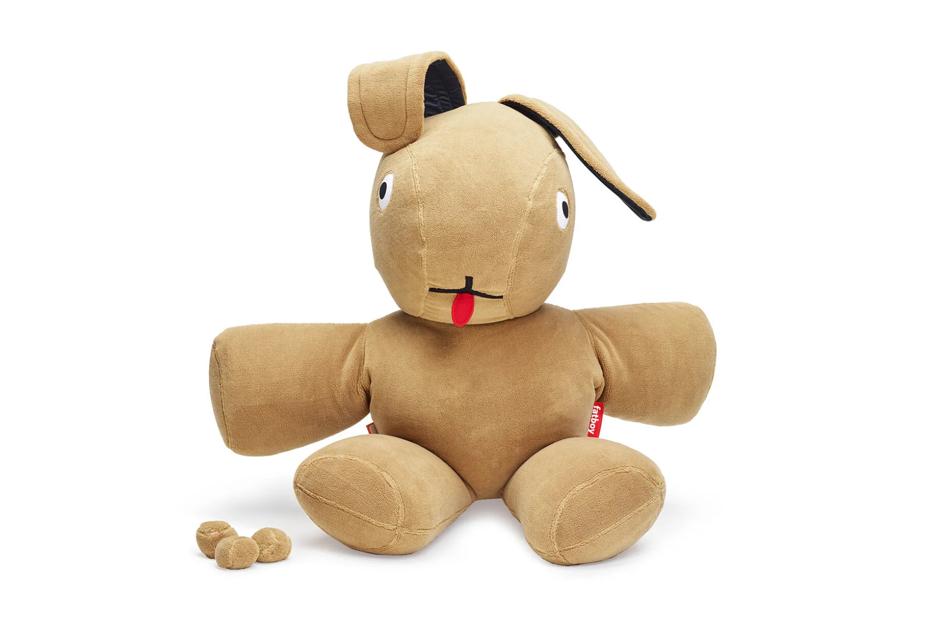 Co9 XS Teddy Knuffelkonijn, bruin, 180x150x50 cm