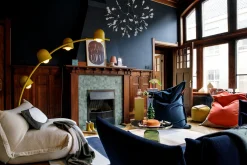 Colour Blend Blanket Wollen deken, blauw, 130x185 cm