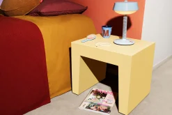 Concrete Seat Kruk voor buiten, roze, 40x50x43 cm