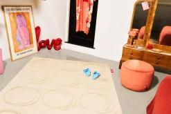 Dot Carpet Vloerkleed, beige, 230x160 cm