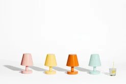 Edison The Ambiance Oplaadbare lamp, oranje, 16.5x16.5x25.3 cm