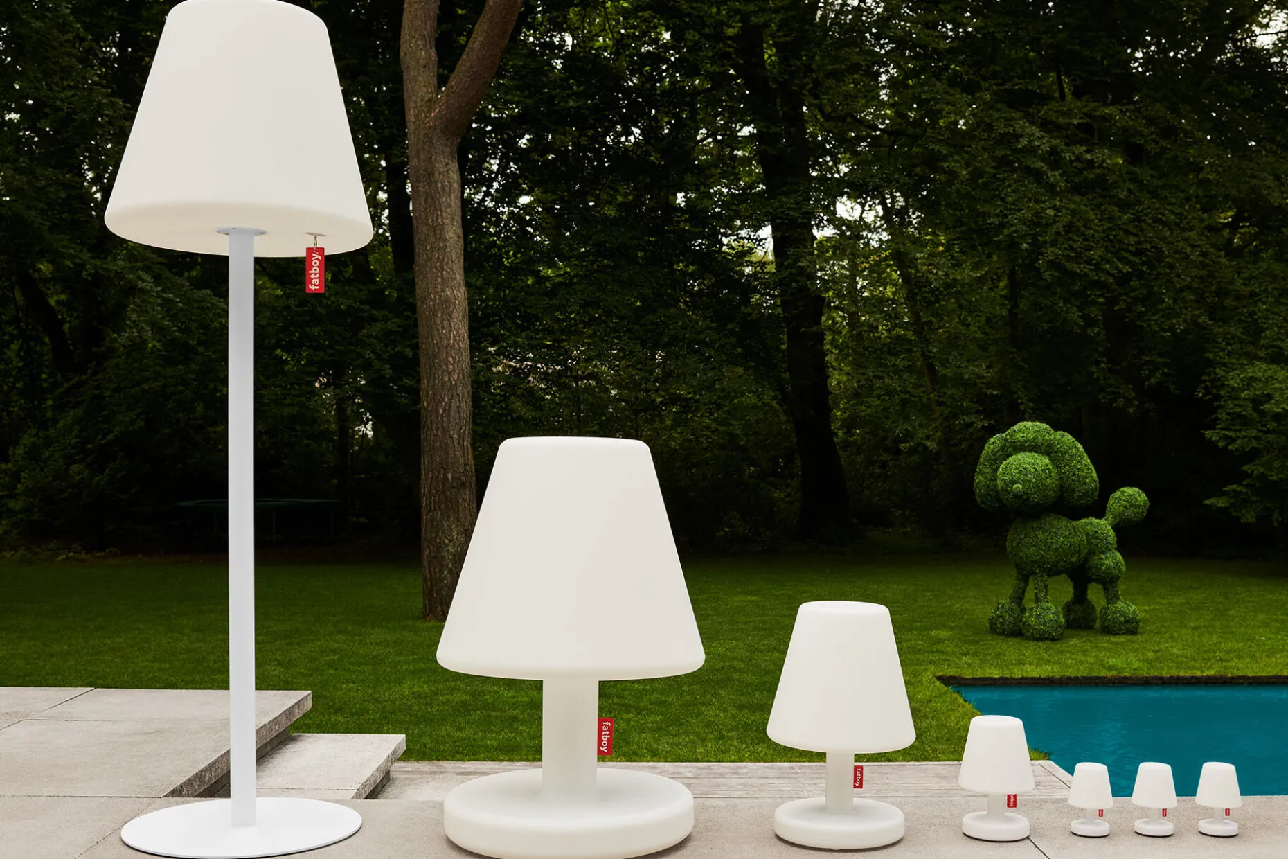 Edison the Giant Grote staande lamp, 58x58x182 cm