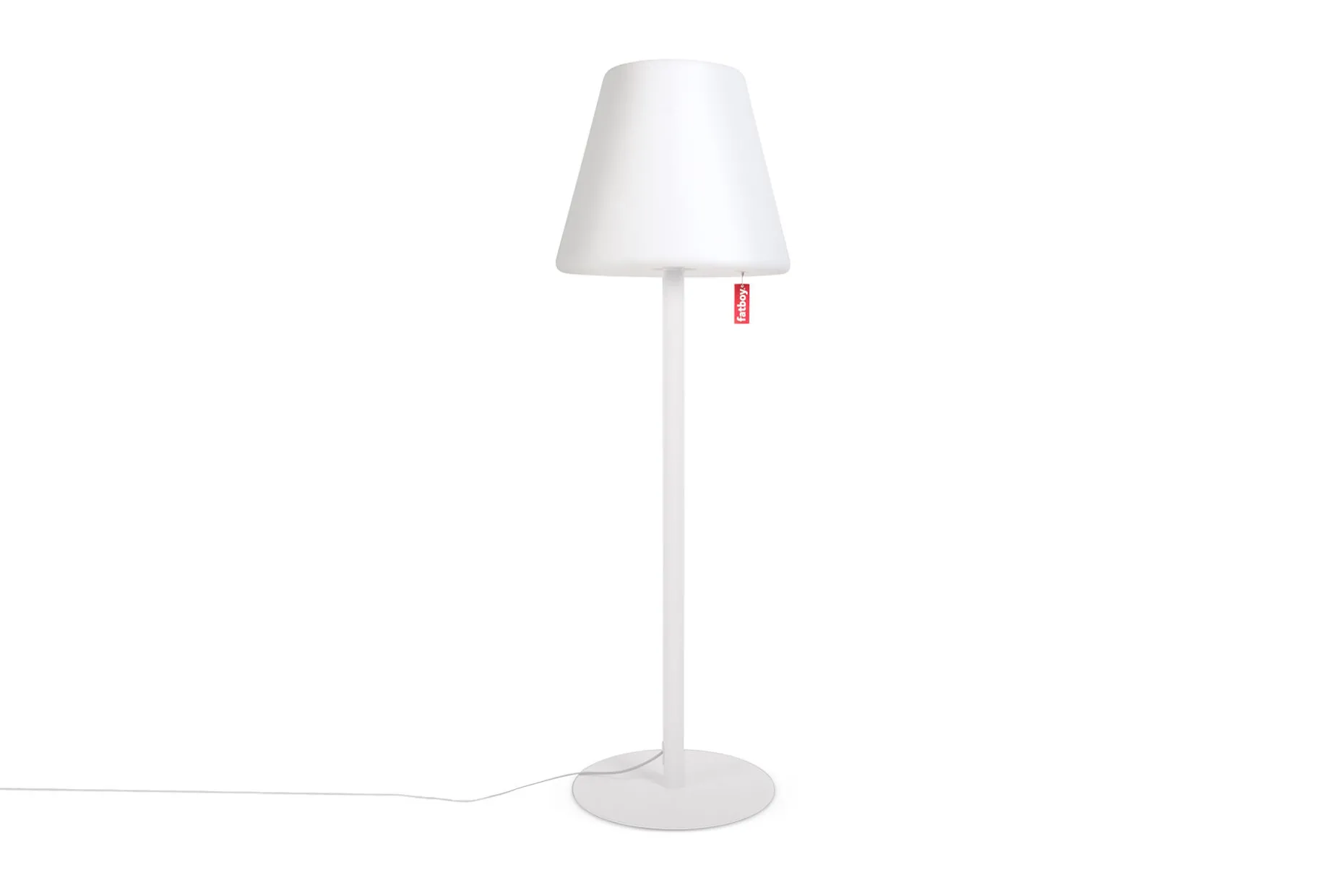 Edison the Giant Grote staande lamp, wit, 58x58x182 cm
