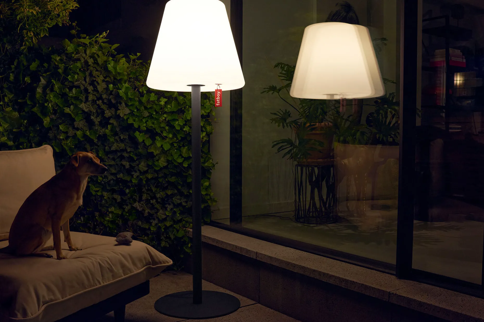 Edison the Giant Grote staande lamp, zwart, 58x58x182 cm