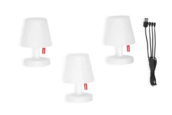 Edison the Mini Kleine oplaadbare tafellampen, 9.7x15 cm