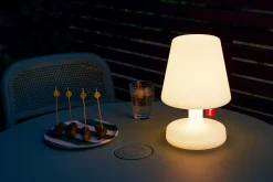 Edison the Petit Oplaadbare tafellamp, 16x16x25 cm