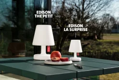 Edison the Petit Oplaadbare tafellamp, 16x16x25 cm