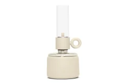 Flamtastique XS Olielamp, beige, 10.5x22.5 cm