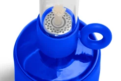 Flamtastique XS Olielamp, blauw, 10.5x22.5 cm