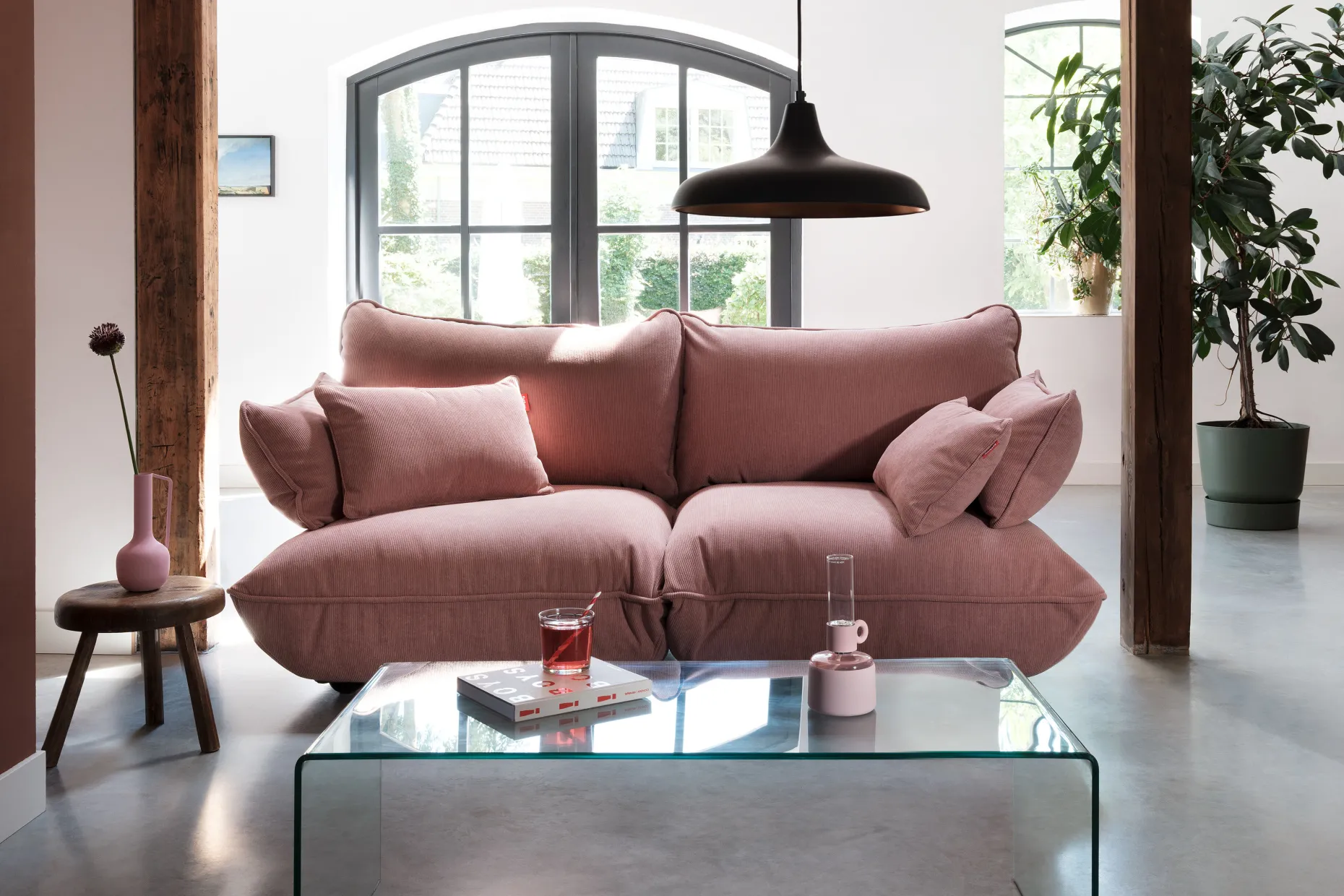 Flamtastique XS Olielamp, roze, 10.5x22.5 cm