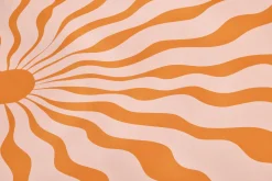 Flying Carpet Vloerkleed, oranje, 180x140 cm