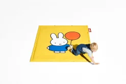 Flying Carpet x Miffy Nijntje speelkleed, geel, 180x140 cm