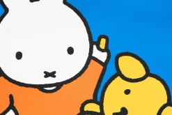 Flying Carpet x Miffy Nijntje speelkleed, blauw, 180x140 cm