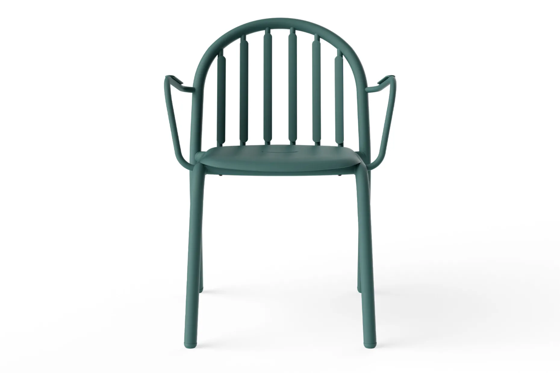Fred's Armchair Tuinstoel met armleuning, groen, 60x59.5x80.5 cm