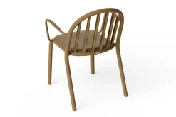 Fred's Armchair Tuinstoel met armleuning, bruin, 60x59.5x80.5 cm
