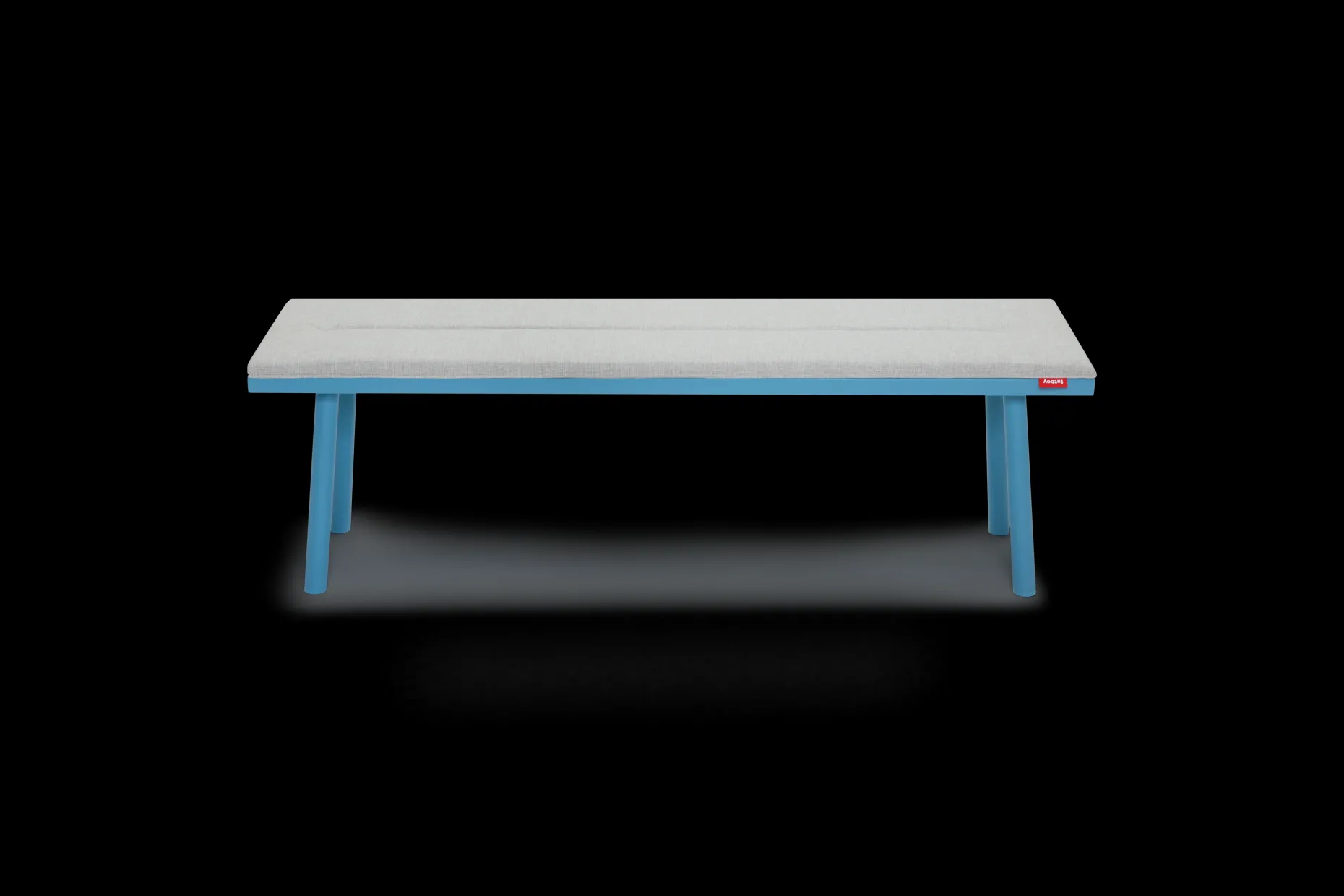 Fred's Bench Pillow Tuinkussen, grijs, 160x40x3.5 cm
