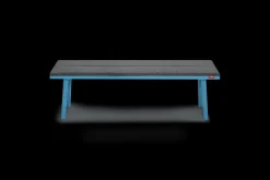 Fred's Bench Pillow Tuinkussen, grijs, 160x40x3.5 cm