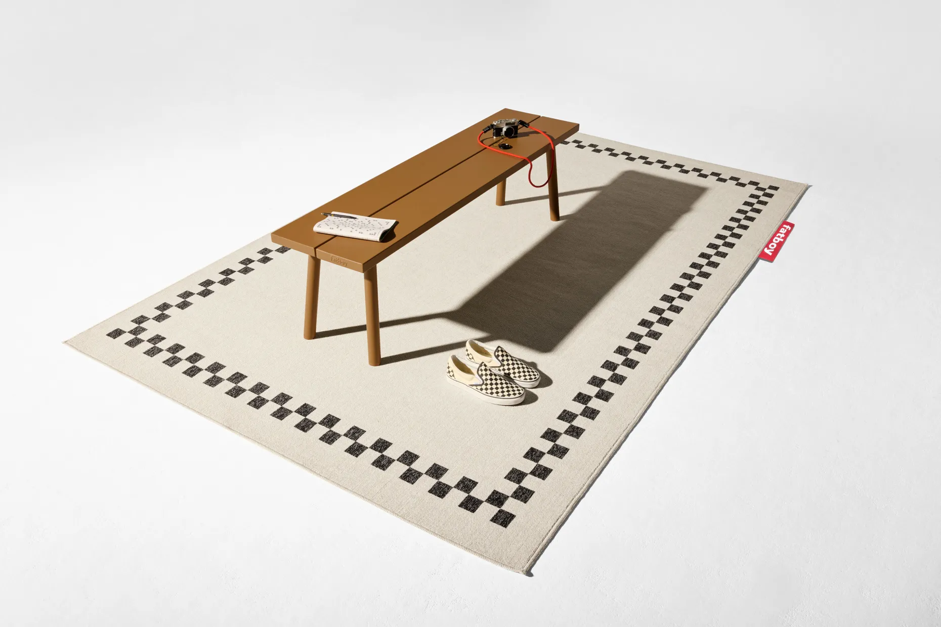 Fred's Bench Tuinbank, bruin, 160x40x46.5 cm