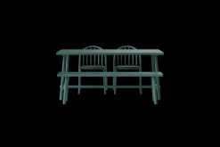 Fred's Bench Tuinbank, groen, 160x40x46.5 cm