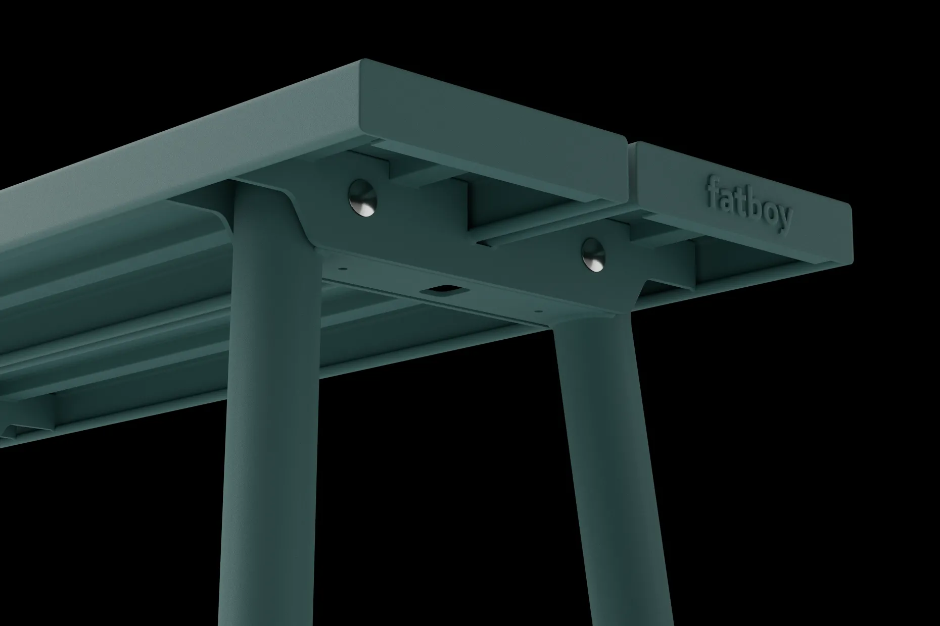Fred's Bench Tuinbank, groen, 160x40x46.5 cm