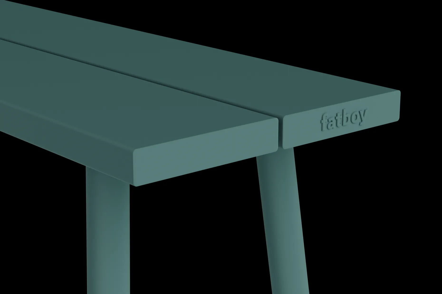 Fred's Bench Tuinbank, groen, 160x40x46.5 cm