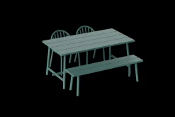 Fred's Bench Tuinbank, groen, 160x40x46.5 cm