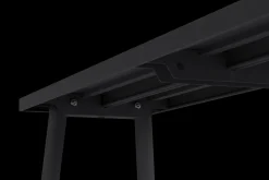 Fred's Bench Tuinbank, zwart, 160x40x46.5 cm