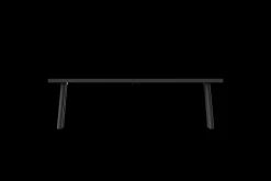 Fred's Bench Tuinbank, zwart, 160x40x46.5 cm