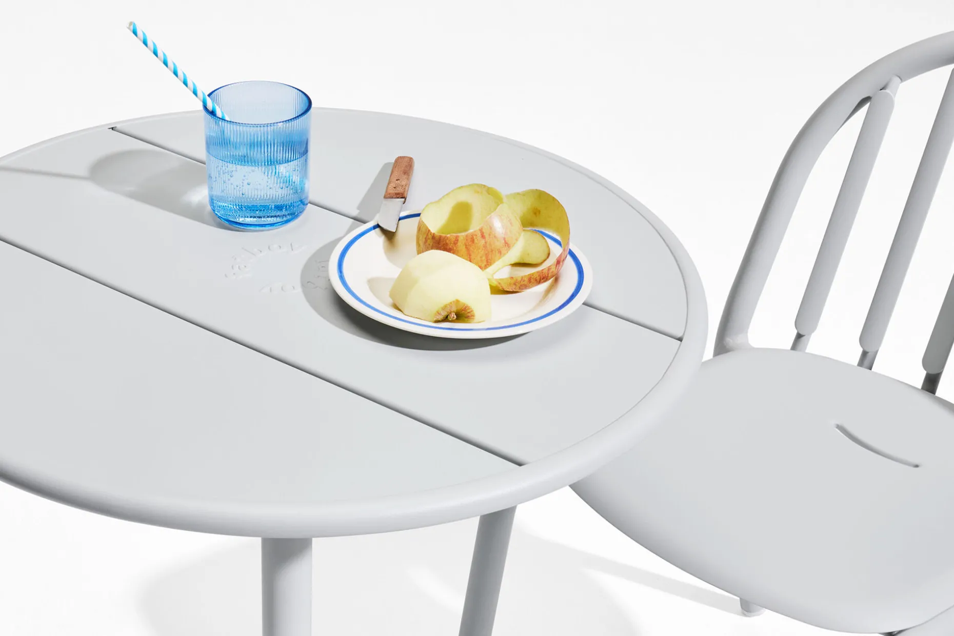 Fred's Bistreau Kleine tuintafel rond, 60x60x76 cm
