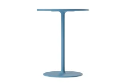 Fred's Bistreau Kleine tuintafel rond, blauw, 60x60x76 cm