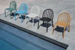 Fred's Chair Tuinstoel, bruin, 52x56x80.5 cm